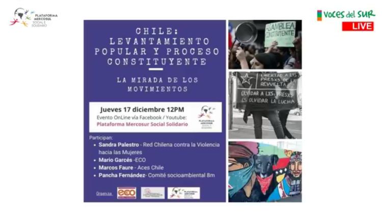 Chile: levantamiento popular y proceso constituyente
